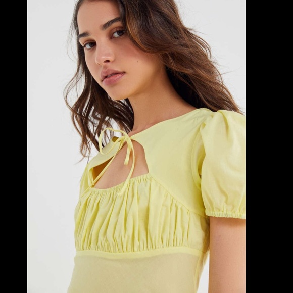 NWOT Urban Outfitters winnie cutout mini dress - Picture 7 of 8